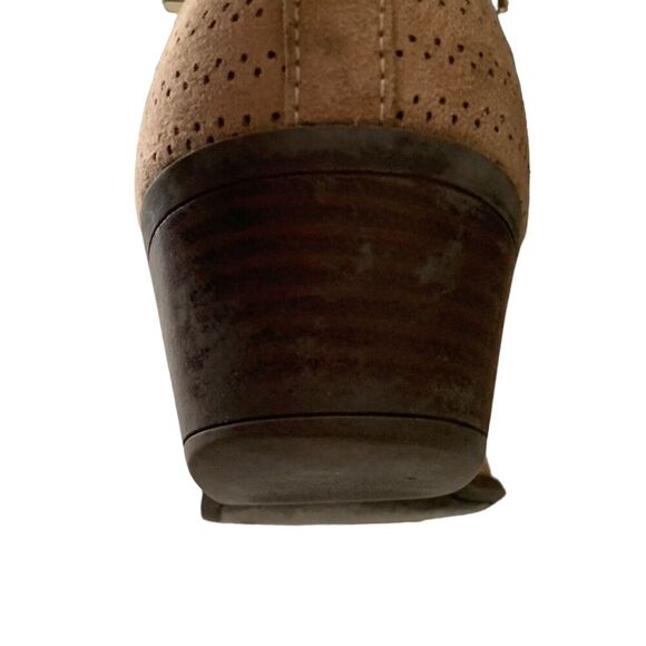 Circus by Sam Edelman Ankle Boots WOMEN'S Size 8.5 Brown Suede Leather 8 1/2 - Picture 15 of 16